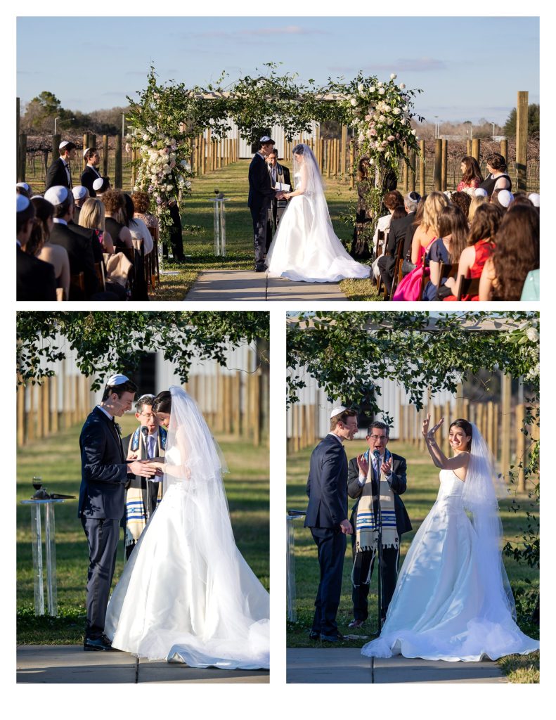 Jewish Wedding at La Maison Blanc in Pearland, TX by Jessica Pledger Photography | Julia & Mason