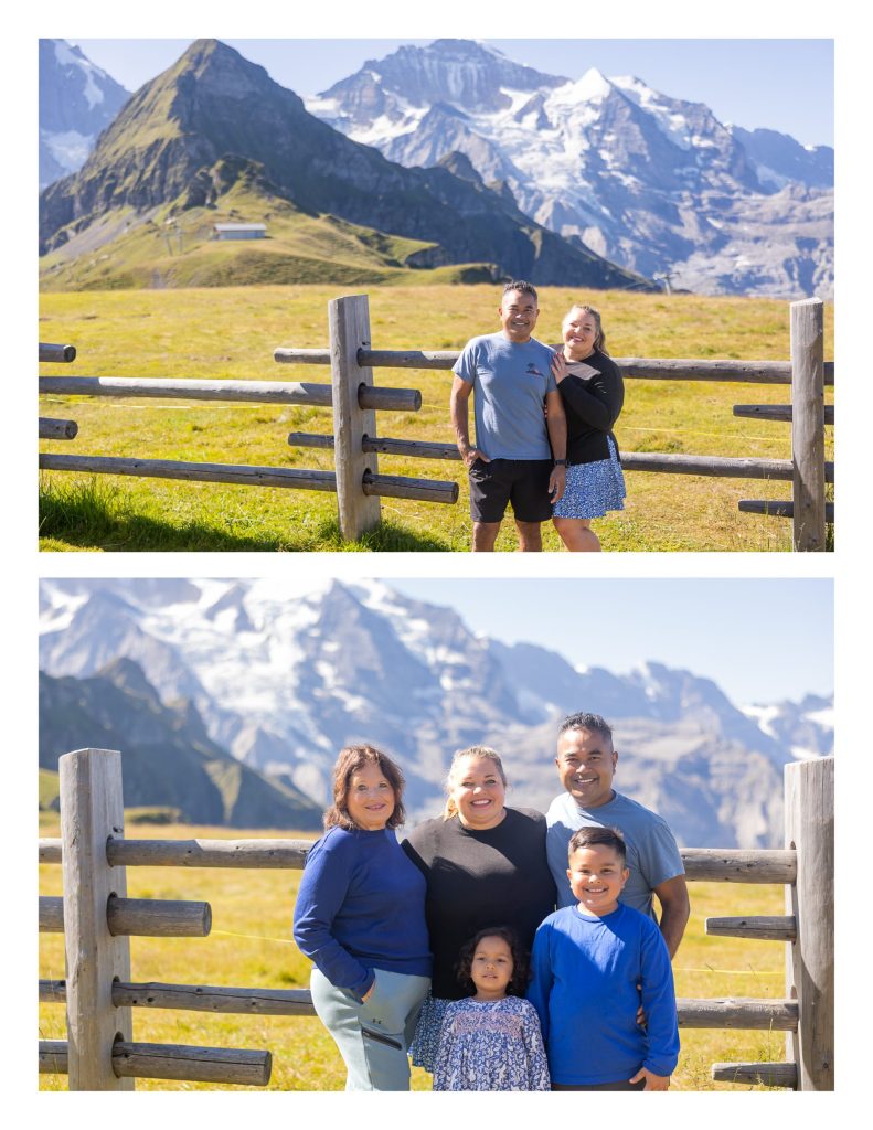 Family vacation in Wengen Switzerland
