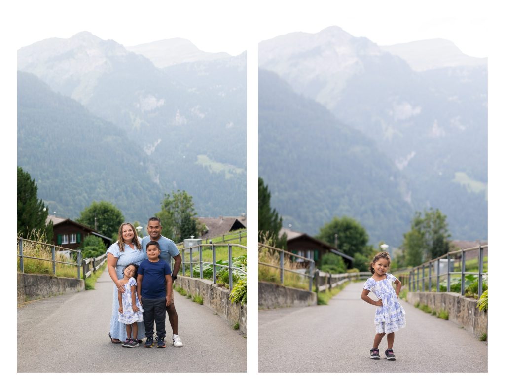 Family vacation in Wengen Switzerland
